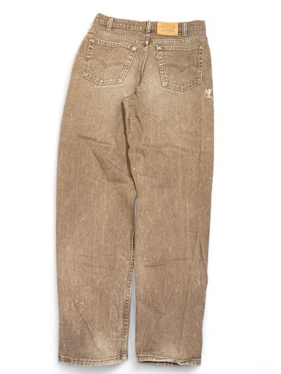 Levi's Other - Vintage 90s Levis 533 Faded Distressed Relaxed Fit Brown Jeans